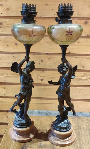 Anciennes lampes - lampes, à
