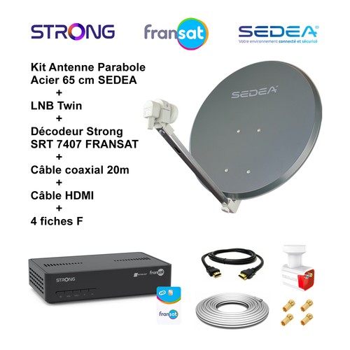 Kit parabole 65cm lnb - kit,