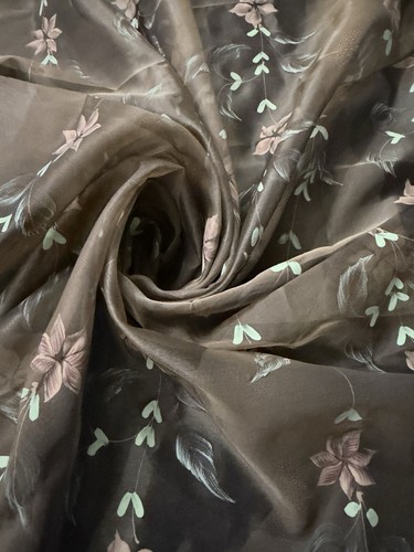 Tissu organza 100 soie pure - organza, %