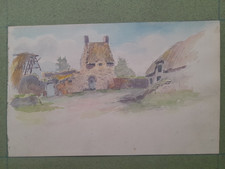 Dessin ancien école bretonne