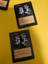 Dark Ritual x2 Mana Source Tempest. Old Vintage. Magic the Gathering 2 Card