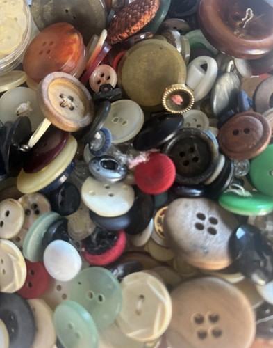 Lot boutons anciens à - lot, de