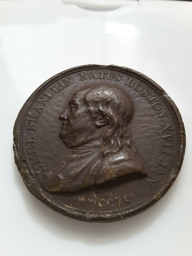 Médaille benjamin franklin - benjamin,