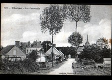 DHUIZON (41) GRAZING CATTLE / VILLAS & CHURCH animated early 1900s