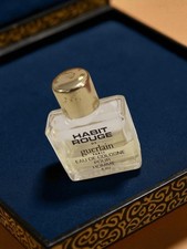 Miniature parfum vintage ancien flacon collection rétro décoratif d'occasion