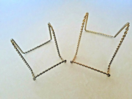 Gold tone twisted - 2,