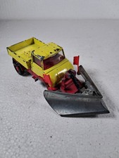 Corgi 406 Mercedes Unimog Snow Plough for parts or restoration 