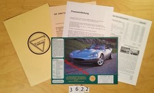 GINETTA G27 JUNIOR/ LIBRE/ G34 Infos Presse+ Prospectus+ Prix Geneve 1996 GB/D