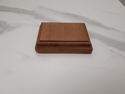 Socle bois exotique - bois,