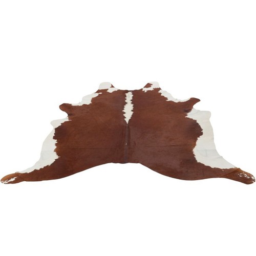 Tapis déco cuir vache - tapis, en