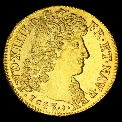 Louis xiv à - xiv, d'or