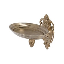 Porte-Savon Laiton Poli Mural