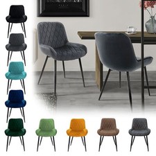 Chaises de salle à manger moderne fauteuils rembourré meuble de cuisine à choix