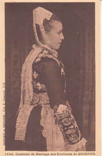 Antique postcard breton - postcard,