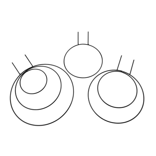 Lot supports de plantes - de,