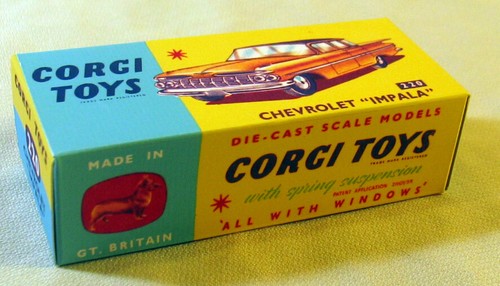 Corgi toys boite repro - corgi,