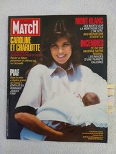 PARIS MATCH N°1943 22/8/1986 CAROLINE DE MONACO SARDOU G.DANON MONT-BLANC PIAF