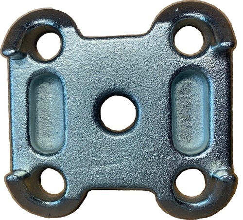 Platine fixation lame - platine, de