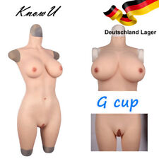 Combinaison intégrale en silicone moules de poitrine DE Stock G Cup pour...