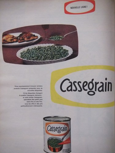 Publicité 1960 nouvelle ligne - nouvelle,