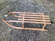 Ancienne luge en bois DAVOS