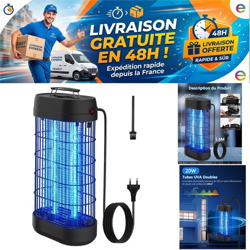 Lampe anti moustique 22w - moustique,