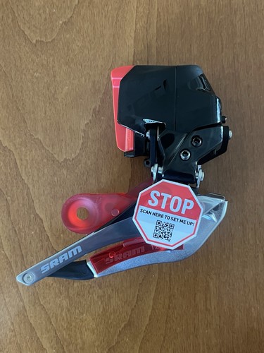 Sram red axs braze front - red,