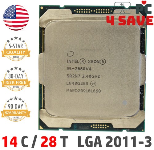 Intel xeon 2680 cpu - intel, v4