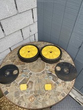 OEM John Deere 14SB 14SE JX75 JE75 JA65 Rear Drive Wheels AM115138 W/ Dust Cover