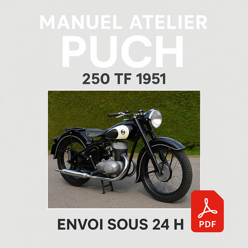 Manuel atelier puch 250 - 250, tf