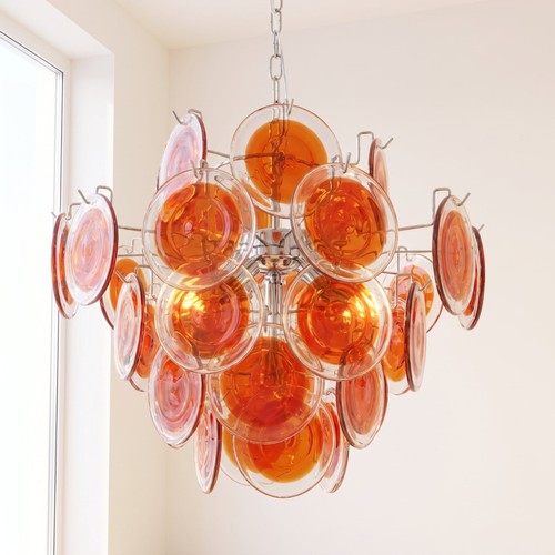Lustre style murano livo - lustre,