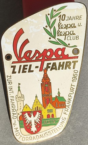 Vespa club frankfurt 1960 ziel - frankfurt,