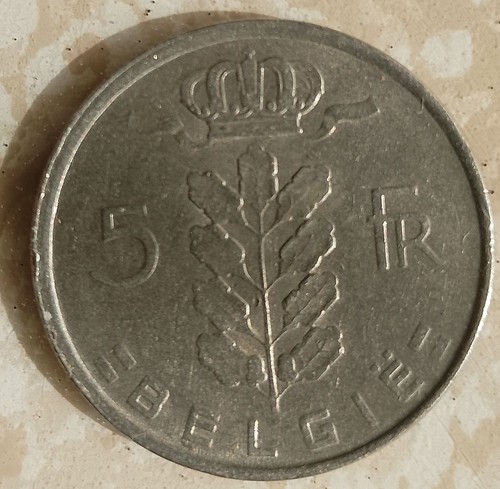 Pièce monnaie belgique 5 - monnaie,