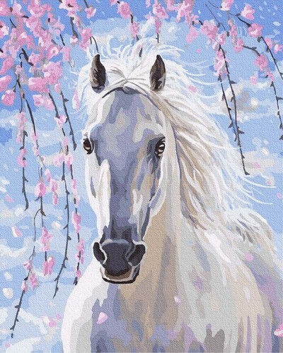 Peinture par numéros - , avec
