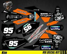 Kit Déco Moto pour / Mx Decal Kit for Ktm SX / SX-F - GoPro Black Edition Mx