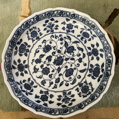 Grand plat porcelaine chine - en,