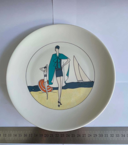 Collection assiette - assiette, en