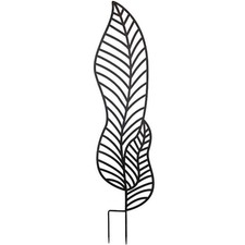 Treillage jardin fer plume