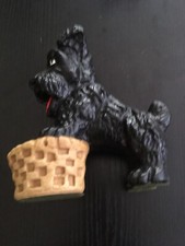 Vintage Black Scottie Dog With