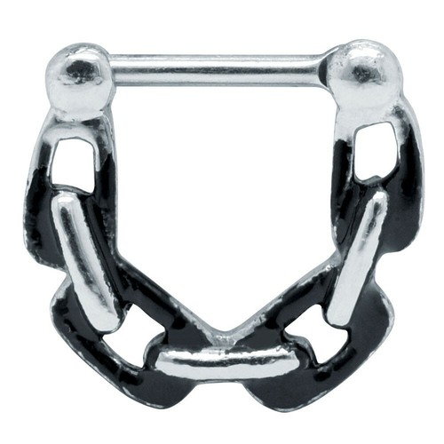 Septum clicker piercing - piercing, nez