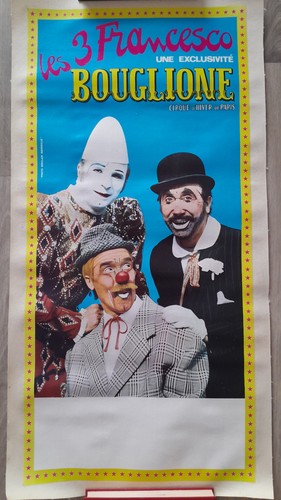 Affiche originale cirque - affiche,