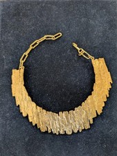 Collier Biche De Bere doré à