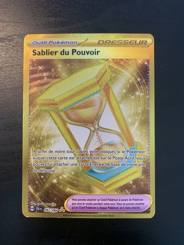 Carte pokémon sablier - carte,