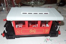 Playmobil Wagon rouge train