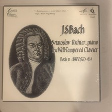 Sviatoslav Richter, Box Set(3), Sealed, NM, The Well-Tempered Clavier Book II
