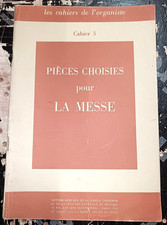 ORGUE PARTITION LES CAHIERS DE