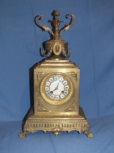 Superbe pendule bronze - superbe,