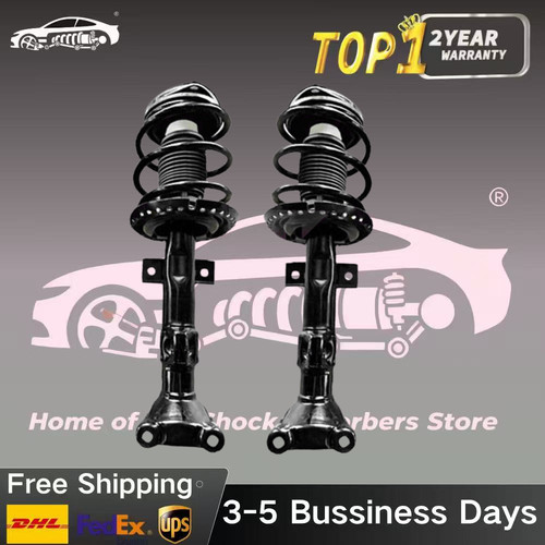 Pair front shock struts assys - shock,