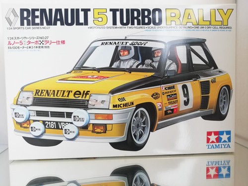 Tamiya renault turbo - turbo, rally