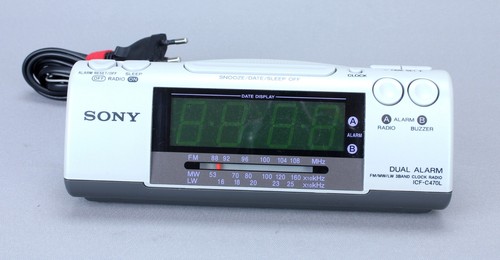 Sony icf c470l radio mw - sony, fm/